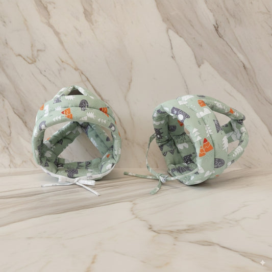 Casco acolchado anti-caídas ajustable