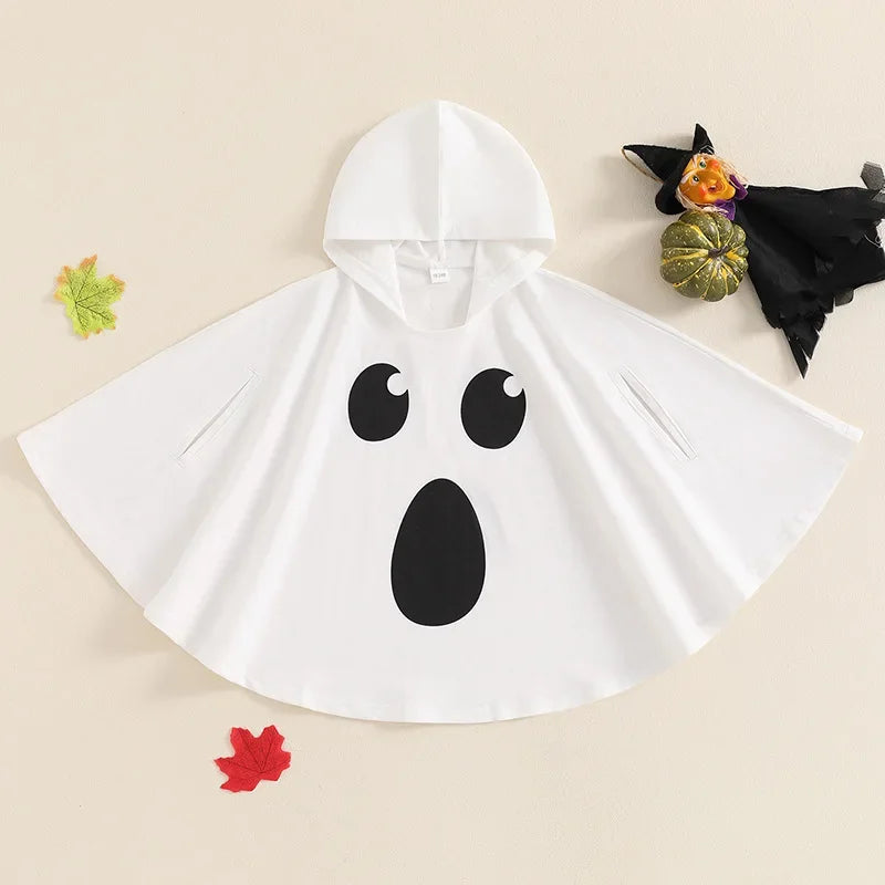 Disfraz de fantasma para bebés y niños 6M/4A con capucha para halloween