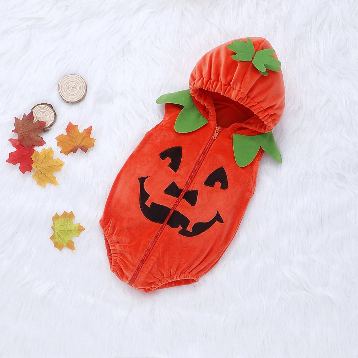 Disfraz de calabaza para bebés