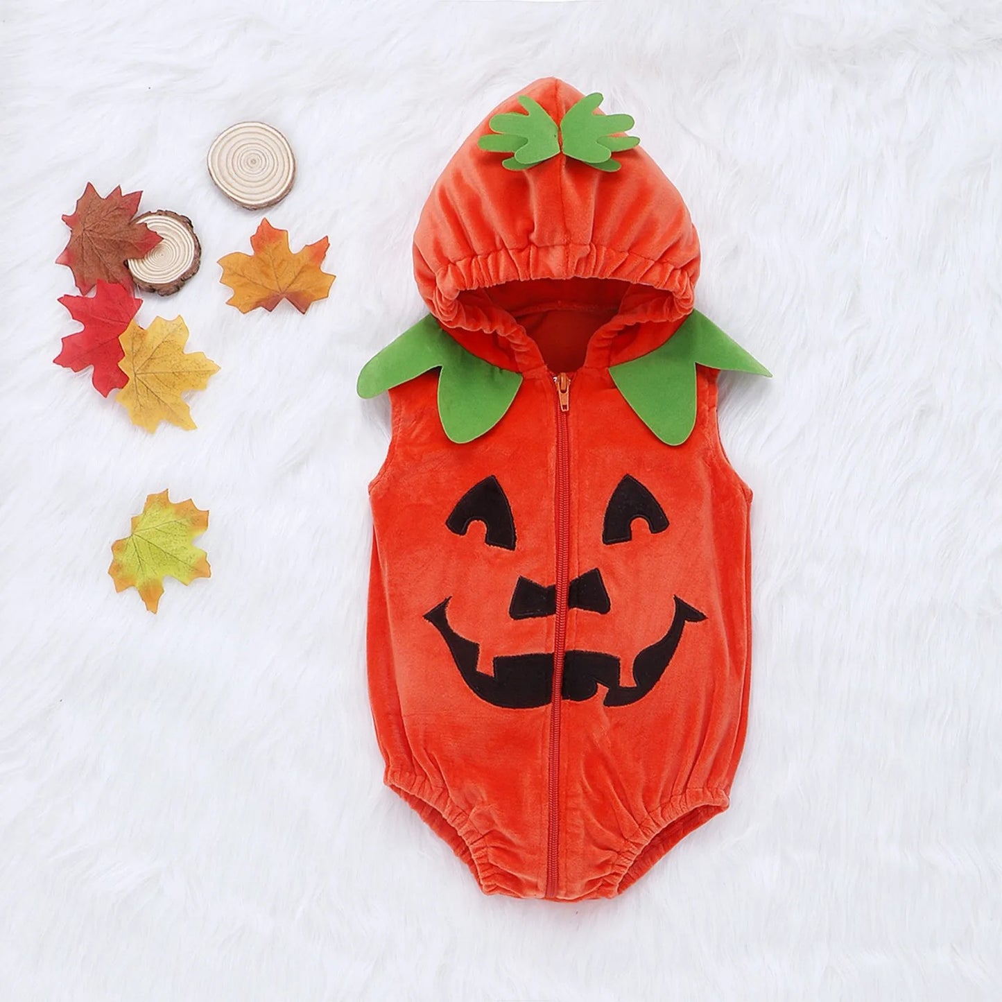 Disfraz de calabaza para bebés