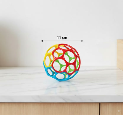 Bola de juguete para bebés, deformable y multicolor