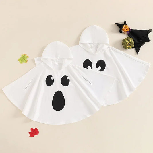 Disfraz de fantasma para bebés y niños 6M/4A con capucha para halloween