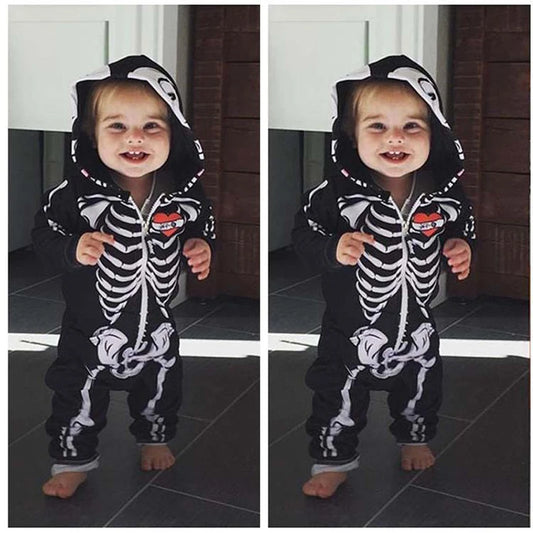 Disfraz de esqueleto para bebé halloween