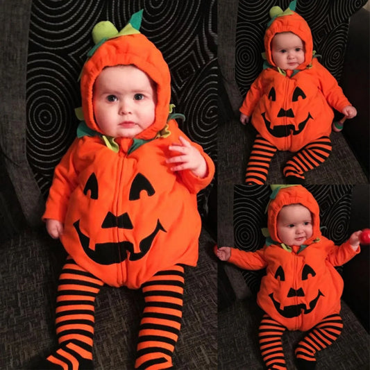 Disfraz de calabaza para bebés