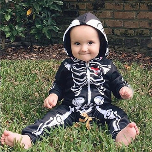 Disfraz de esqueleto para bebé halloween